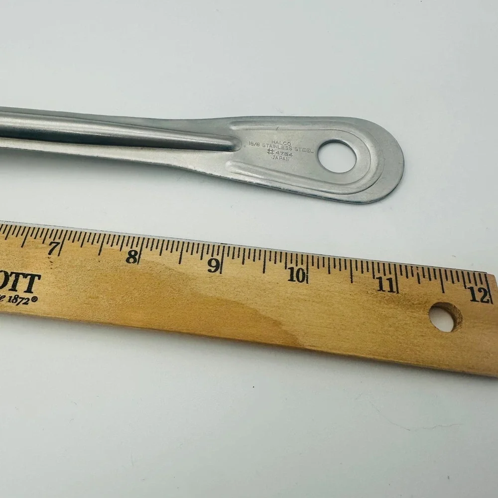 Halco 18/8 Stainless Steel Slotted Serving Spoon Japan‎ 4754 11 Inch